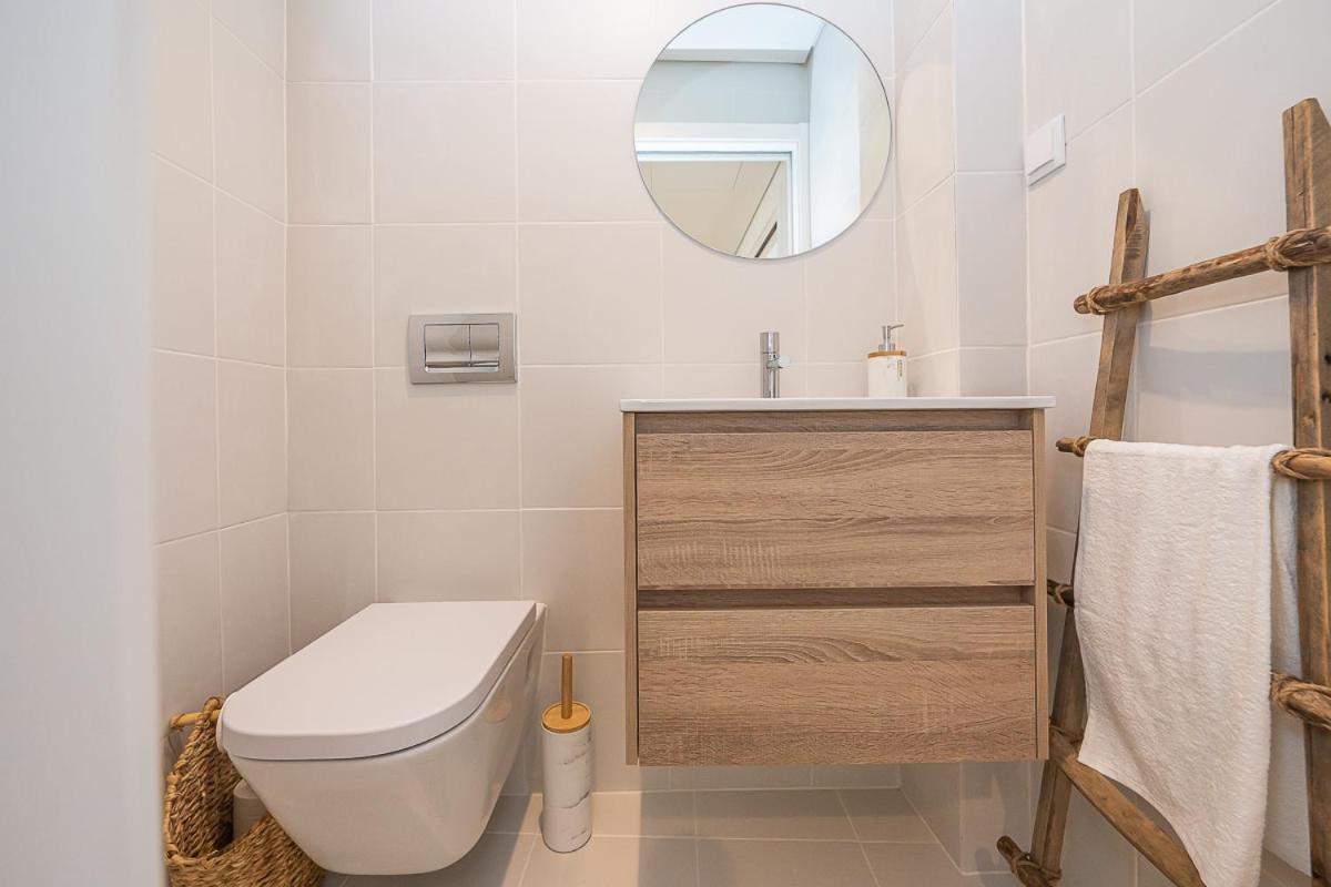 Apartamento situado na zona costeira da cidade Setúbal Exterior foto